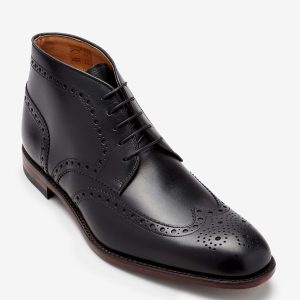 LUC480 Black Gents Lace Smart Shoes