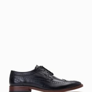 LUC470 Lace-Up Toe Cap Oxford Shoes